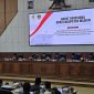 Rapat paripurna DPRD Kabupaten Madiun dengan agenda penyampaian pengantar nota keuangan Rancangan APBD 2027, Rabu (14/10/2026).